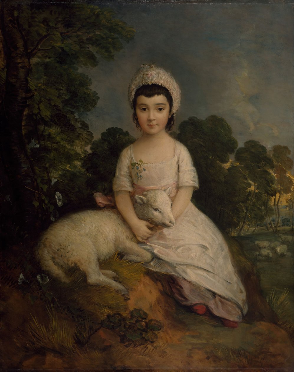 Isabelle Bell Franksin muotokuva. tekijältä Thomas Gainsborough