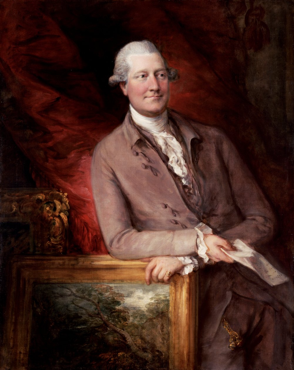 James Christien (1730-1803) muotokuva tekijältä Thomas Gainsborough