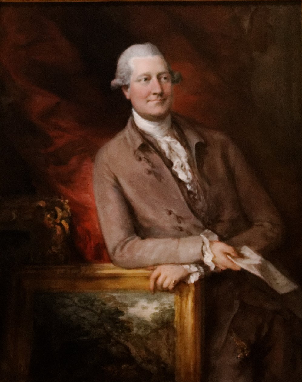 Muotokuva James Christiestä (1730 - 1803) tekijältä Thomas Gainsborough