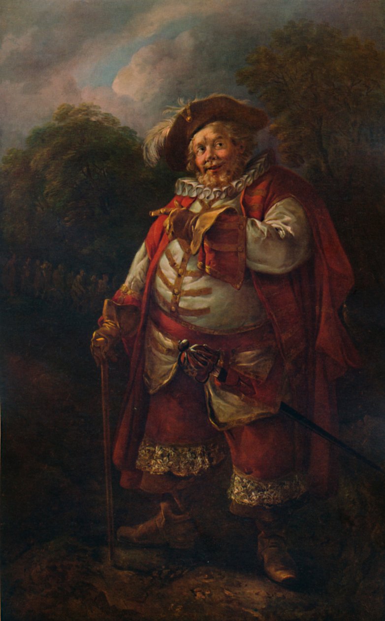 Muotokuva James Quinista Falstaffina, 1700-luku, 1935 tekijältä Thomas Gainsborough