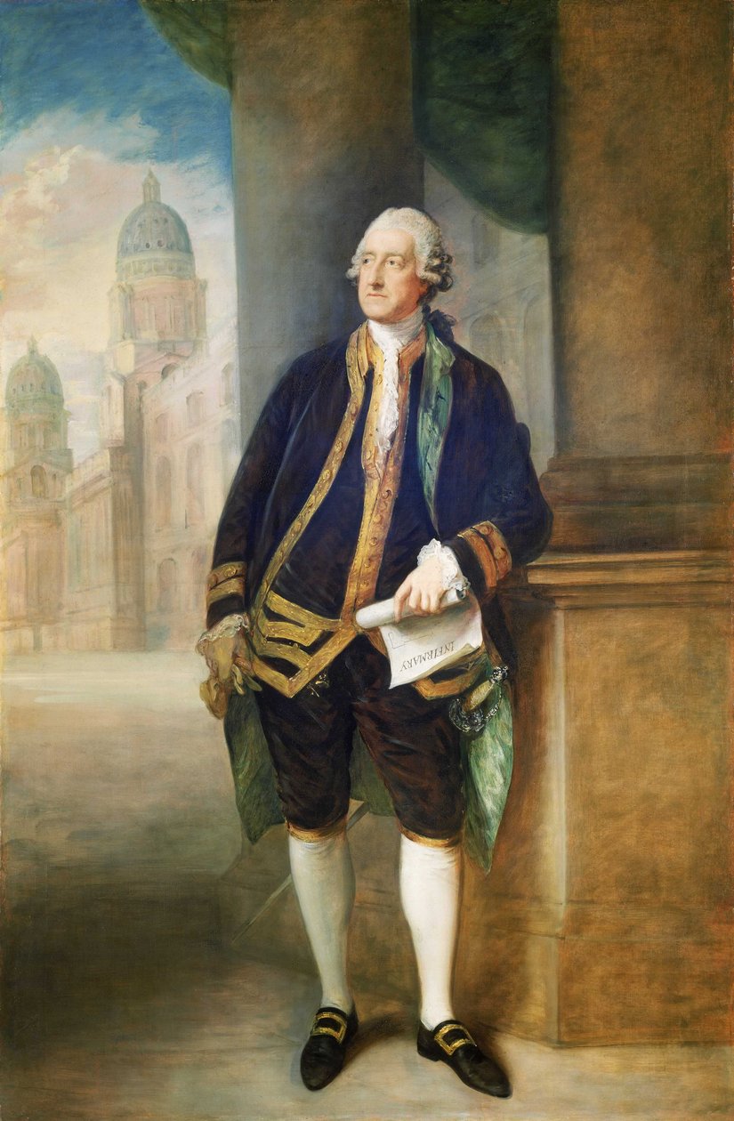 John Montagun, Sandwichin 4. jaarlin muotokuva tekijältä Thomas Gainsborough