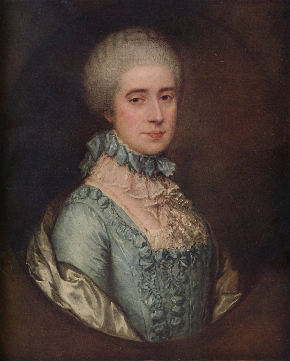 Rouva Awsen muotokuva, 1767, 1936 tekijältä Thomas Gainsborough