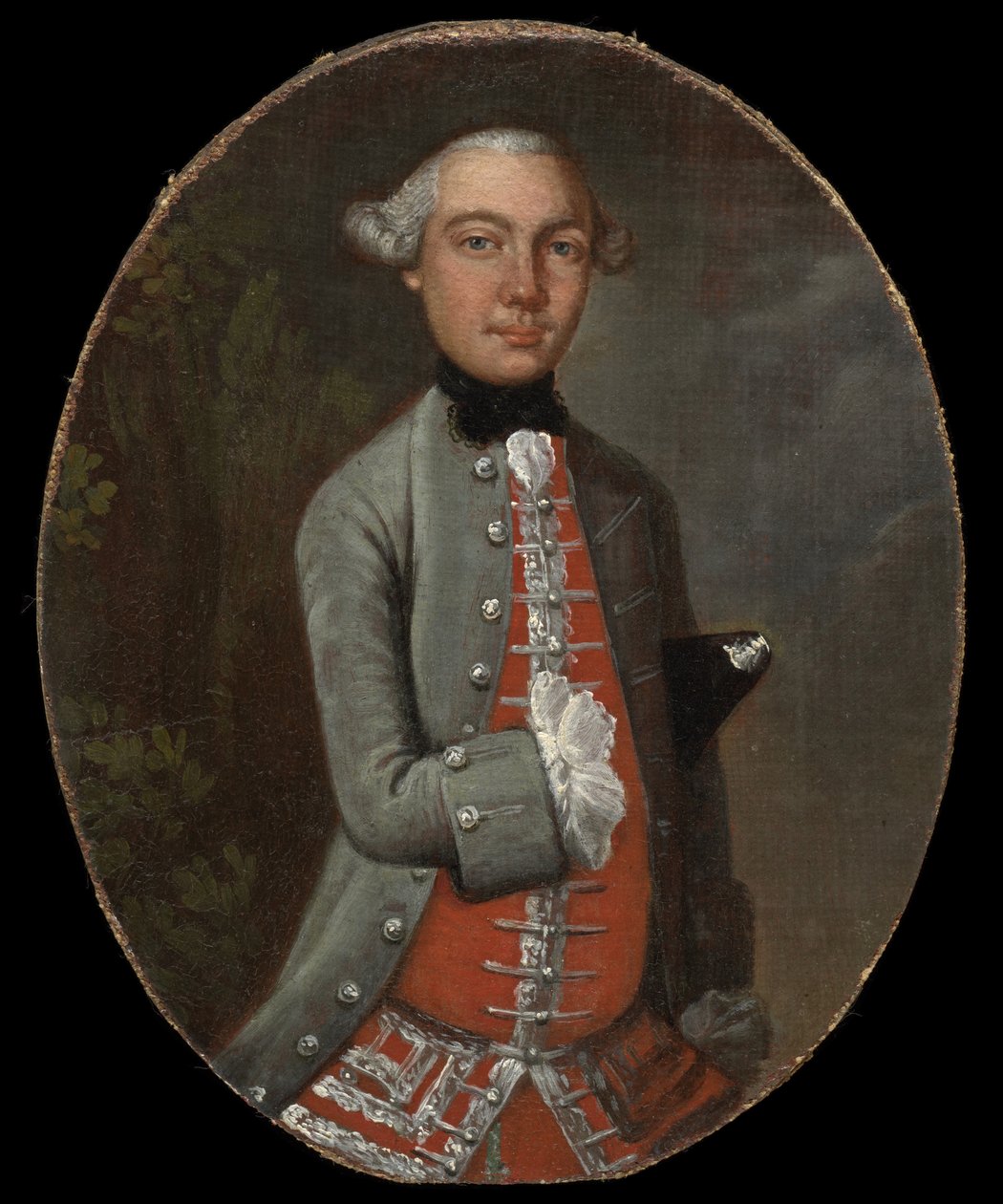 Herrasmiehen muotokuva, n. 1745-1748 tekijältä Thomas Gainsborough
