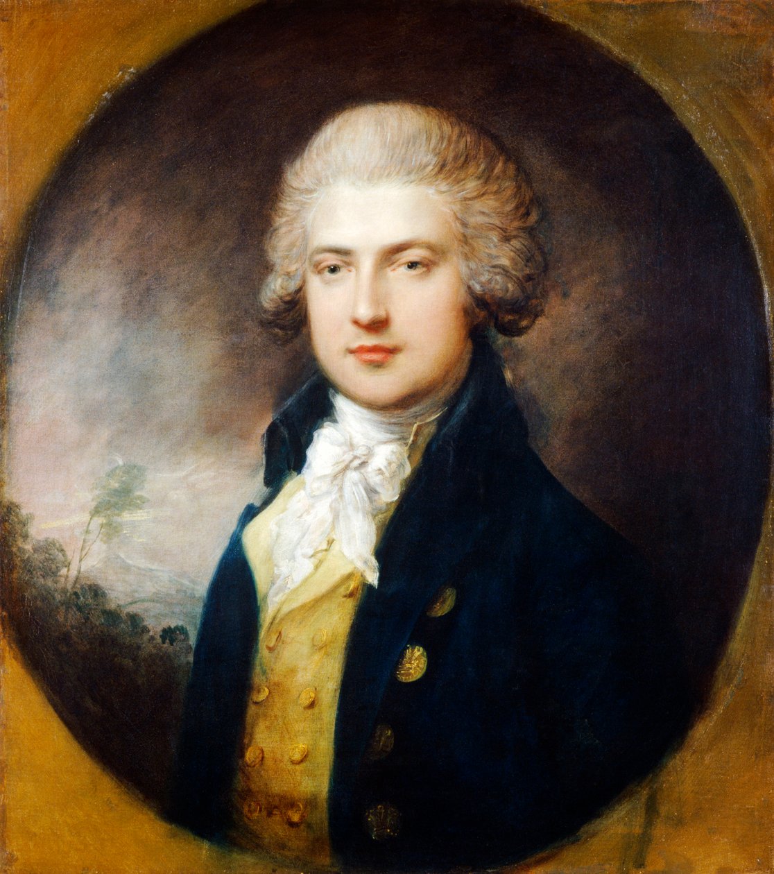Walesin prinssin kumppanin muotokuva, c1781 tekijältä Thomas Gainsborough