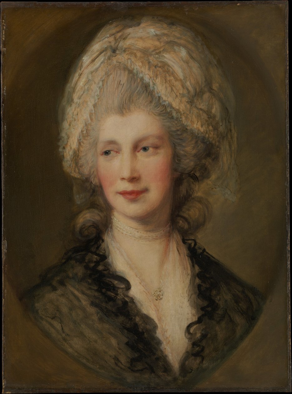 Kuningatar Charlotte tekijältä Thomas Gainsborough