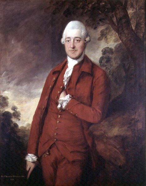 Sir Christopher Whichcote tekijältä Thomas Gainsborough