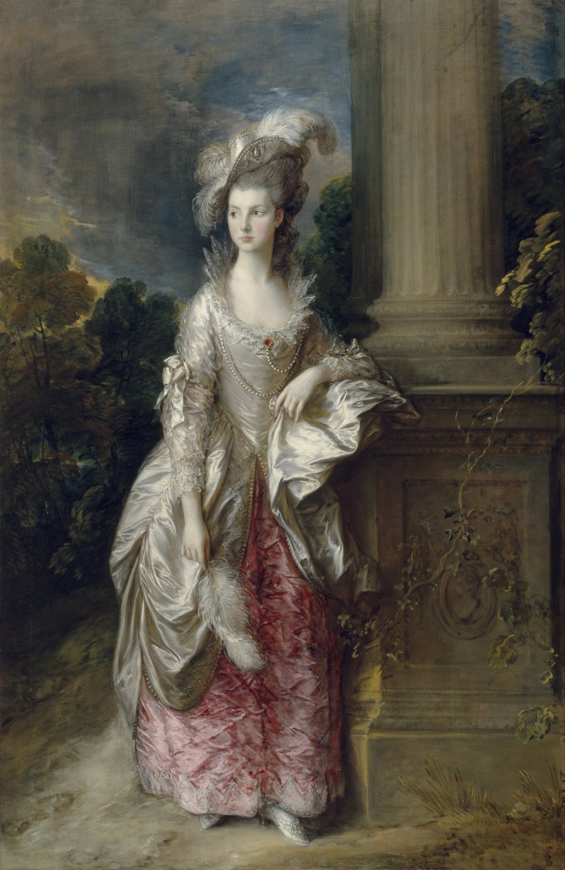 Kunnianarvoisa rouva Graham (1757 - 1792) tekijältä Thomas Gainsborough