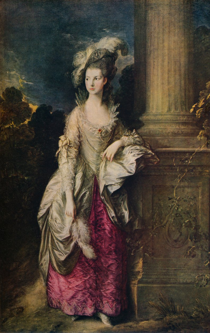 Arvoisa rouva Graham, 1775-1777 tekijältä Thomas Gainsborough