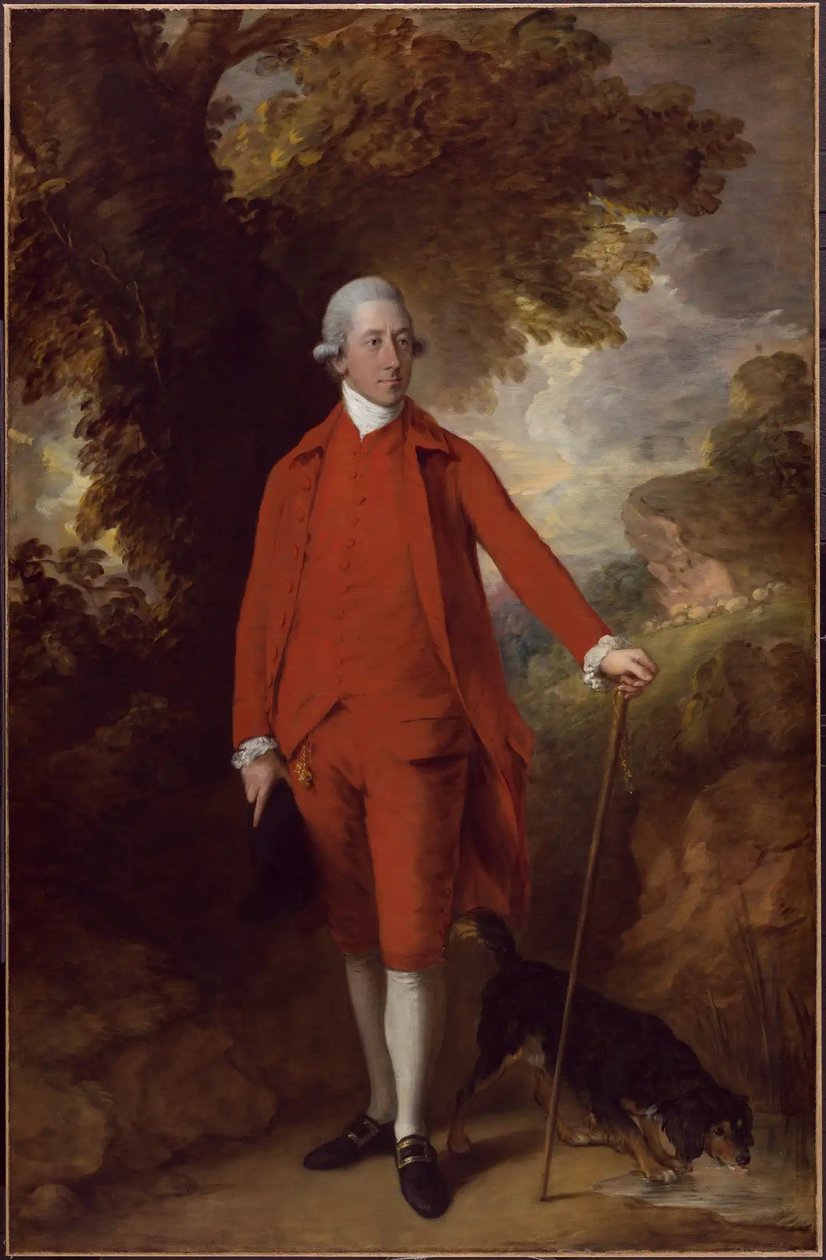 Thomas Gainsborough - Kunnianarvoisa Richard Savage Nassau de Zuylestein, kansanedustaja. tekijältä Thomas Gainsborough