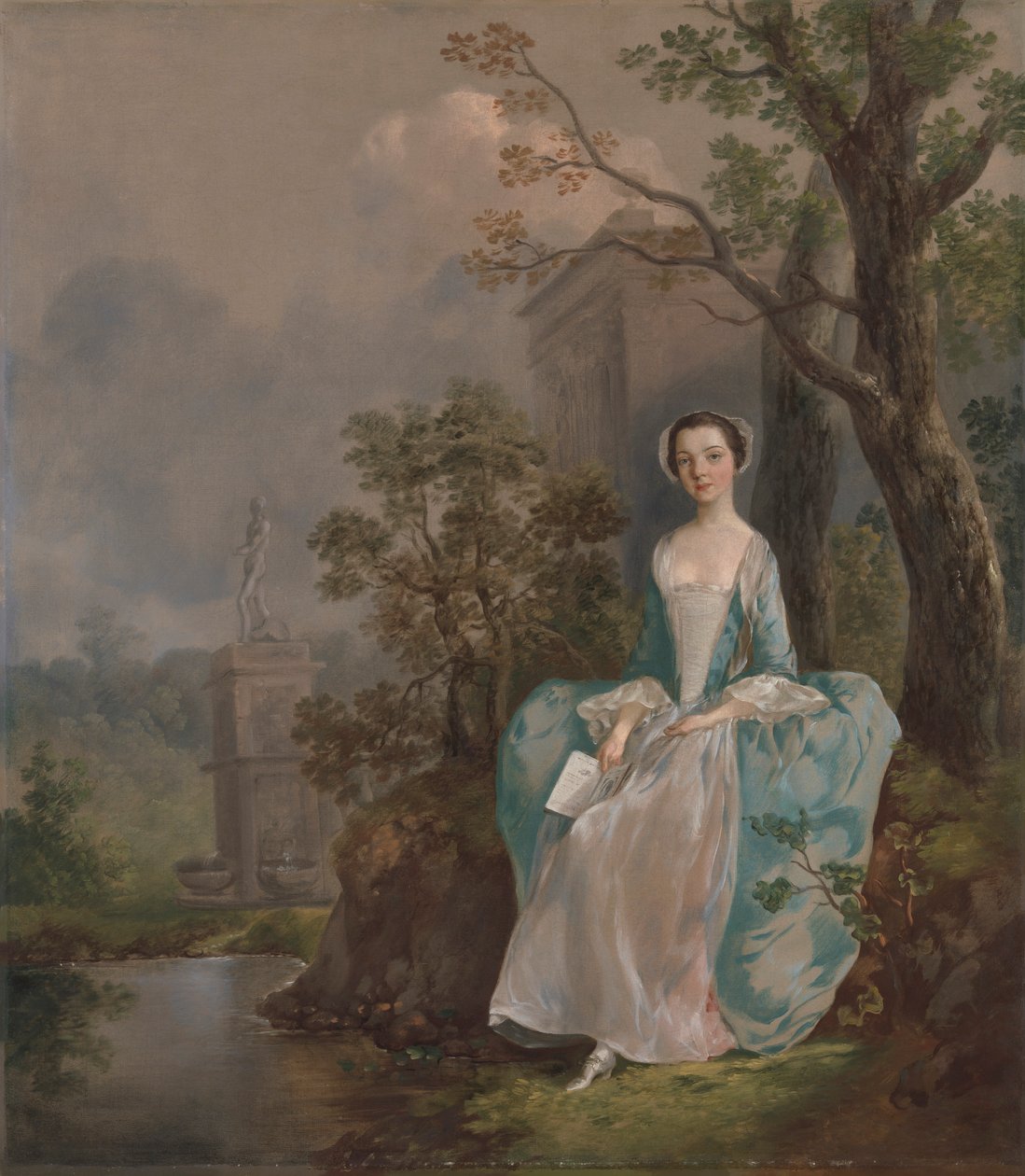 Naisen muotokuva tekijältä Thomas Gainsborough RA