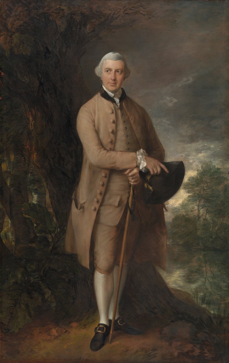 William Johnstone-Pulteney, myöhemmin viides Lord Pulteney tekijältä Thomas Gainsborough RA