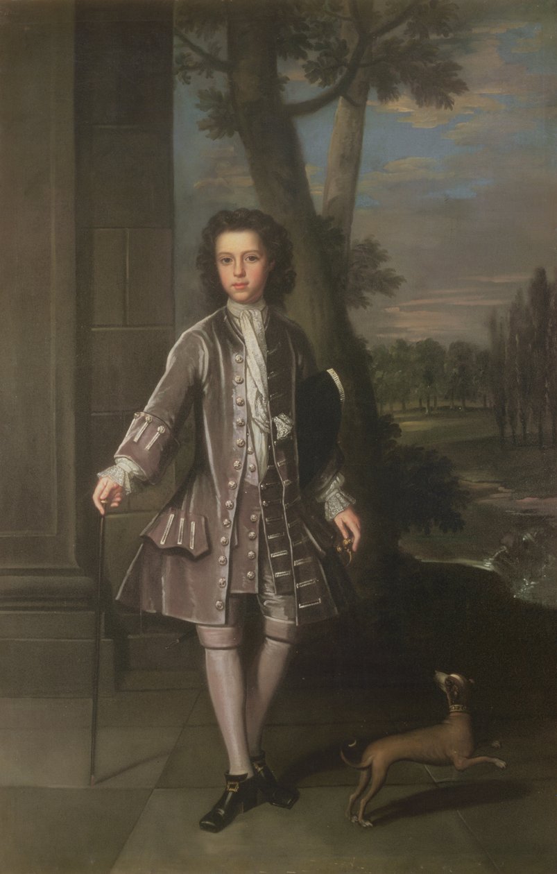 William Kingin täyspitkä muotokuva, 10, 1720 tekijältä Thomas Gibson