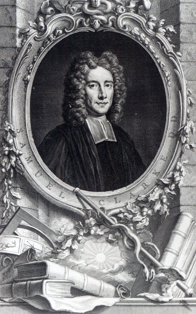 Samuel Clarke, kaiverrus Jacobus Houbraken, n. 1737-48 tekijältä Thomas Gibson