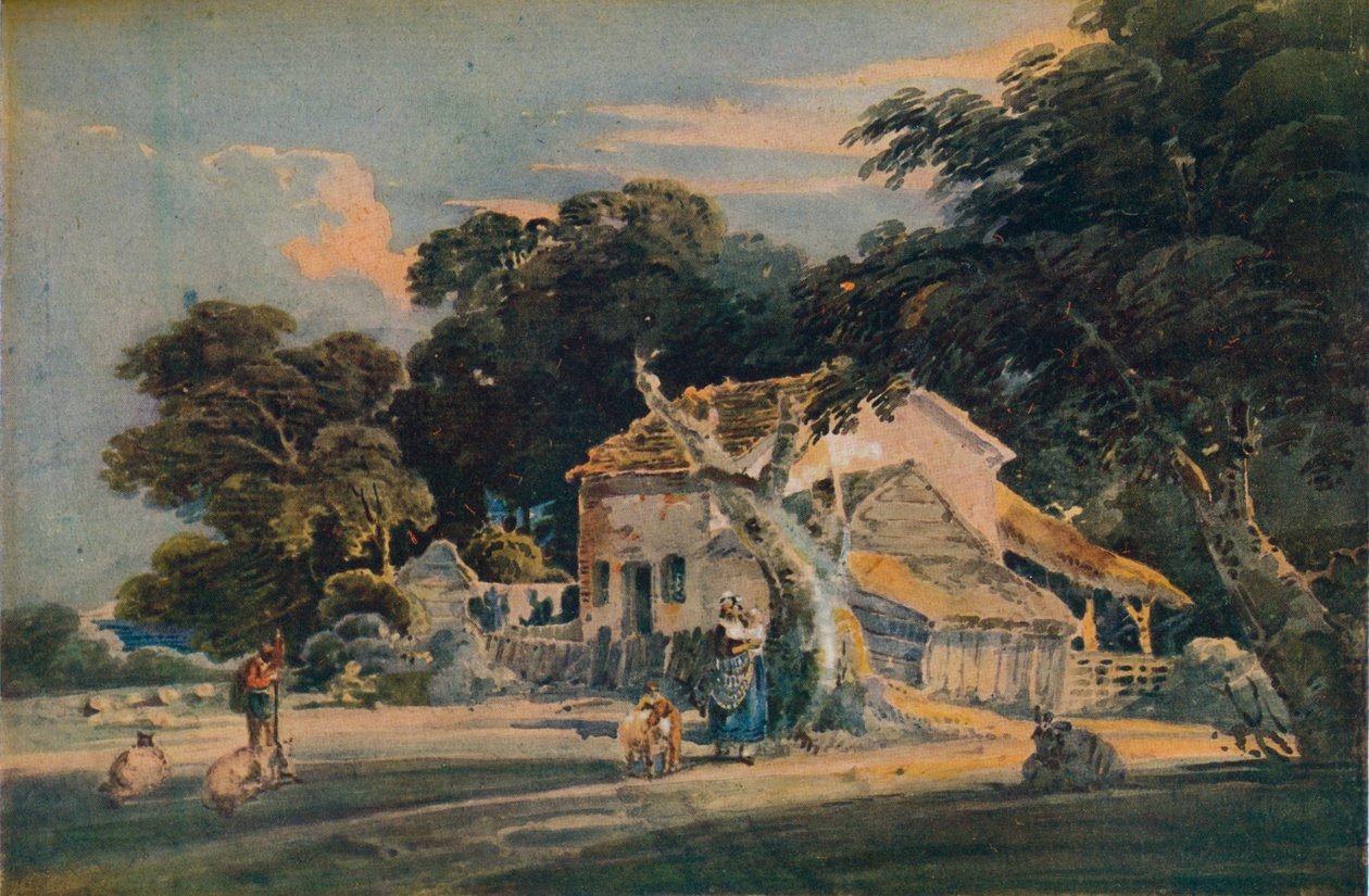 Devonshire Farm, 1798 tekijältä Thomas Girtin