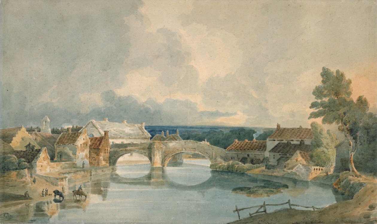 Morpeth Bridge tekijältä Thomas Girtin