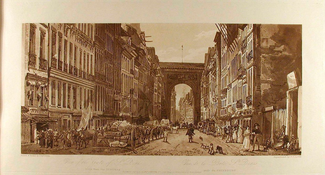 Näkymä Porte Saint-Denis