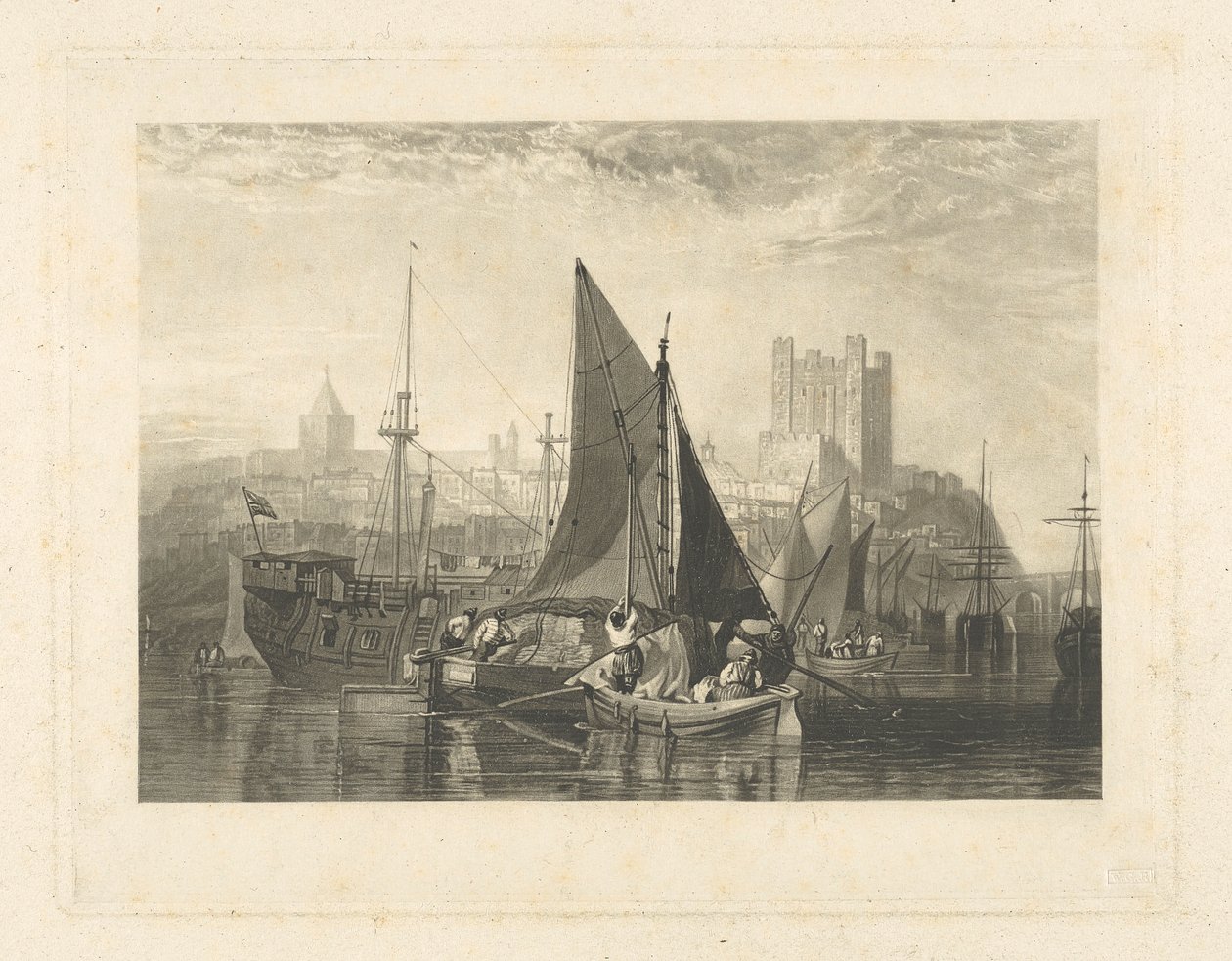 Rochester, Medway-joen varrella tekijältä Thomas Goff Lupton