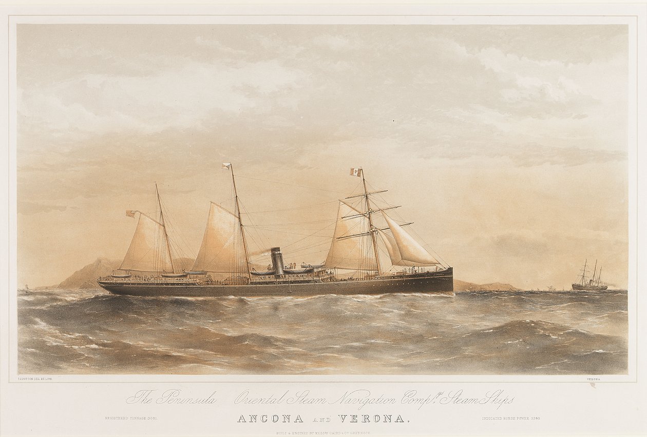 Ancona" ja "Verona". tekijältä Thomas Goldsworth Dutton