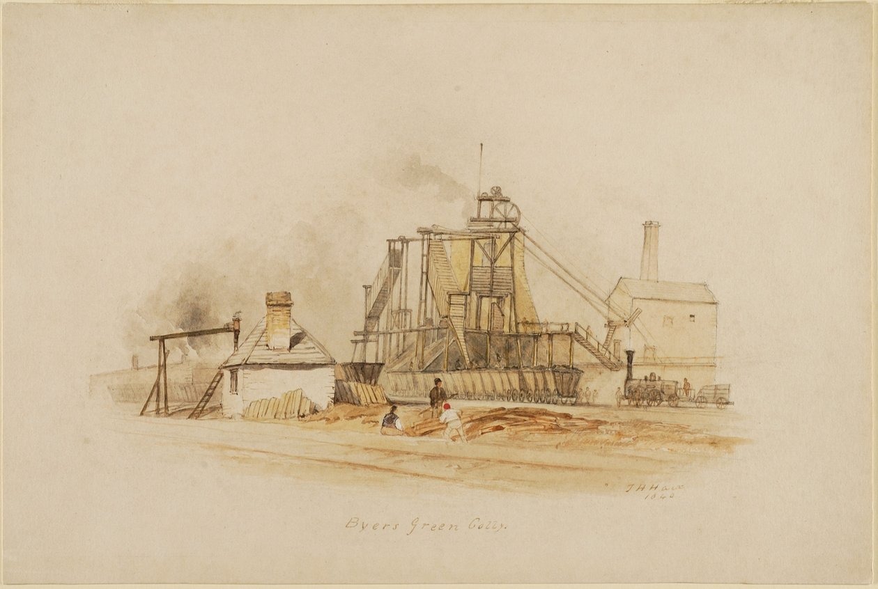 Byers Green Colliery tekijältä Thomas H. Hair
