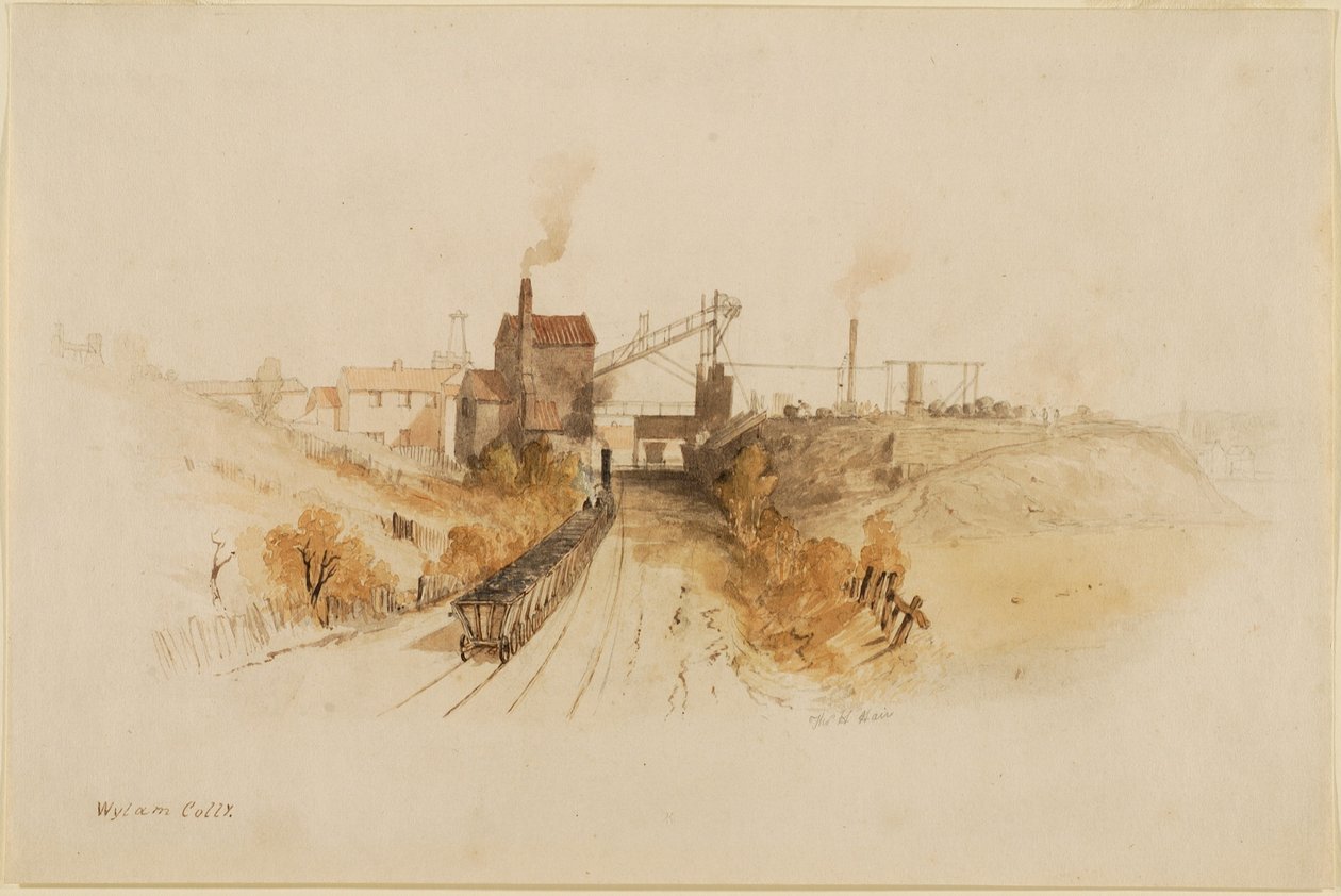 Wylam Colliery tekijältä Thomas H. Hair