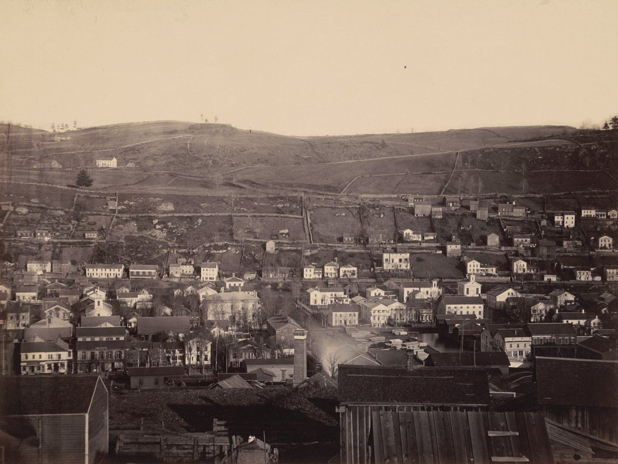Honesdale, jakso 4, Del.  Hudson Canal Co., c. 1863-1865 (kuva) tekijältä Thomas H. Johnson