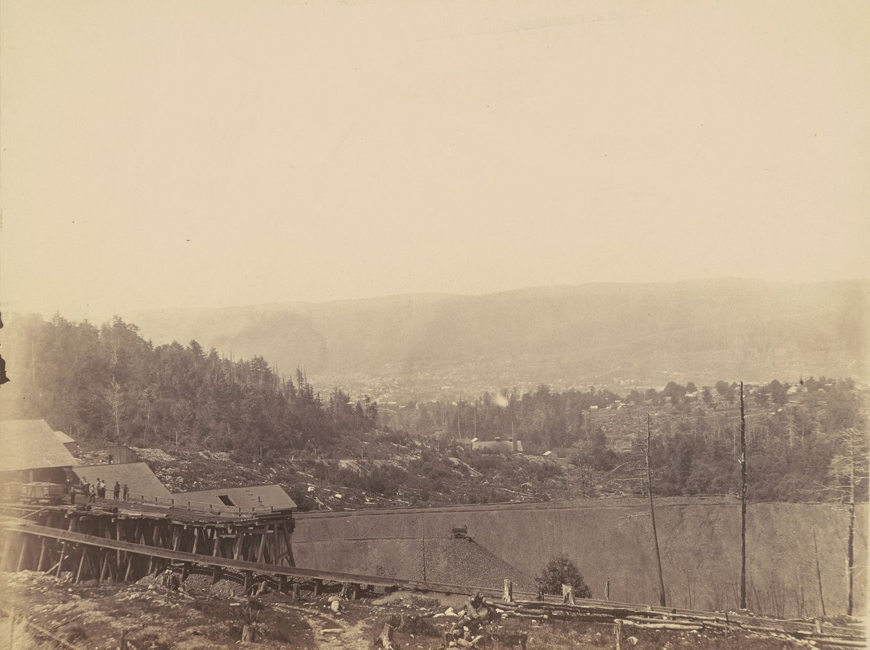 Von Storch Breaker, Del.  Hudson Canal Co., c. 1863-1865 (kuva) tekijältä Thomas H. Johnson