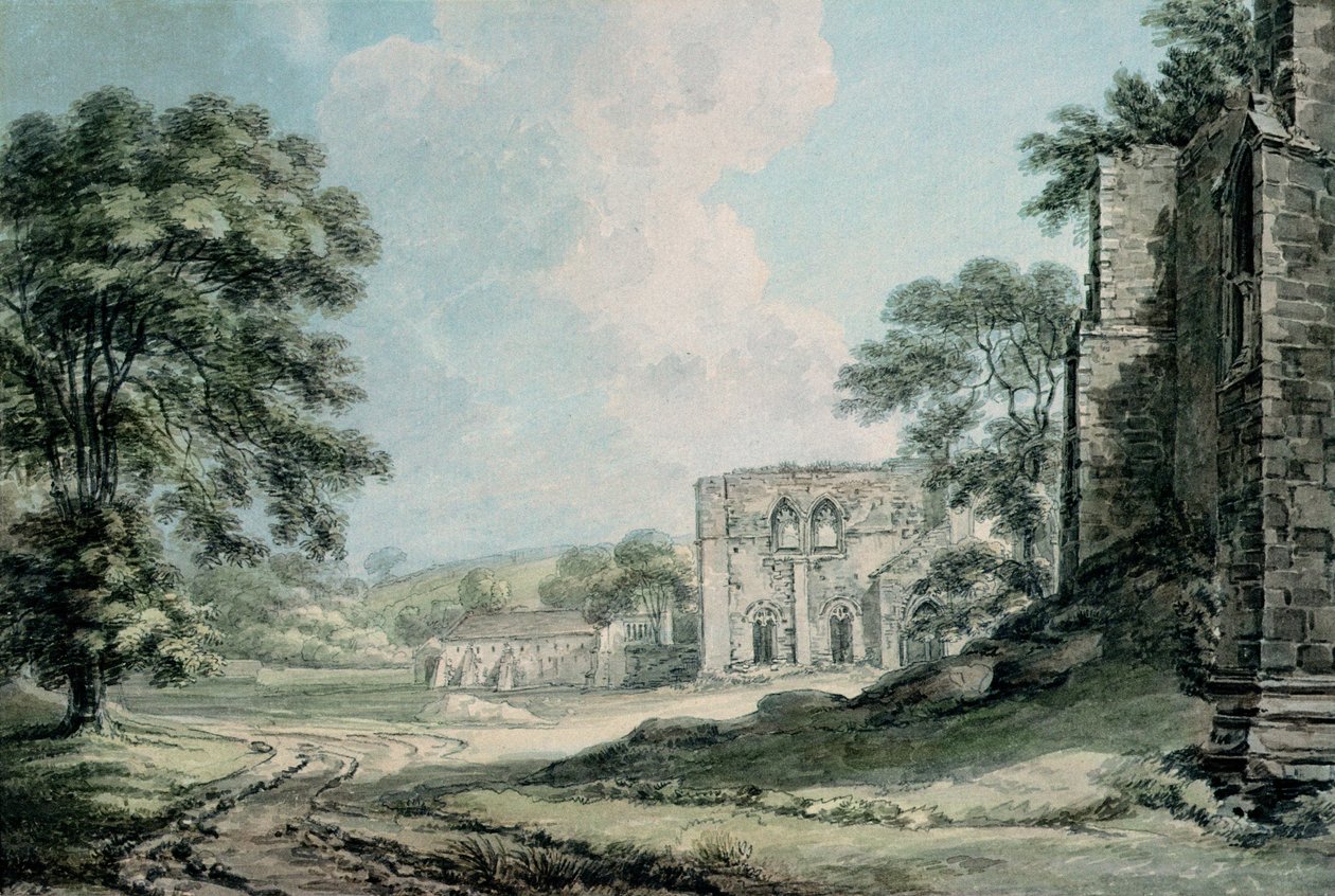 Furness Abbey, Lancashire tekijältä Thomas Hearne