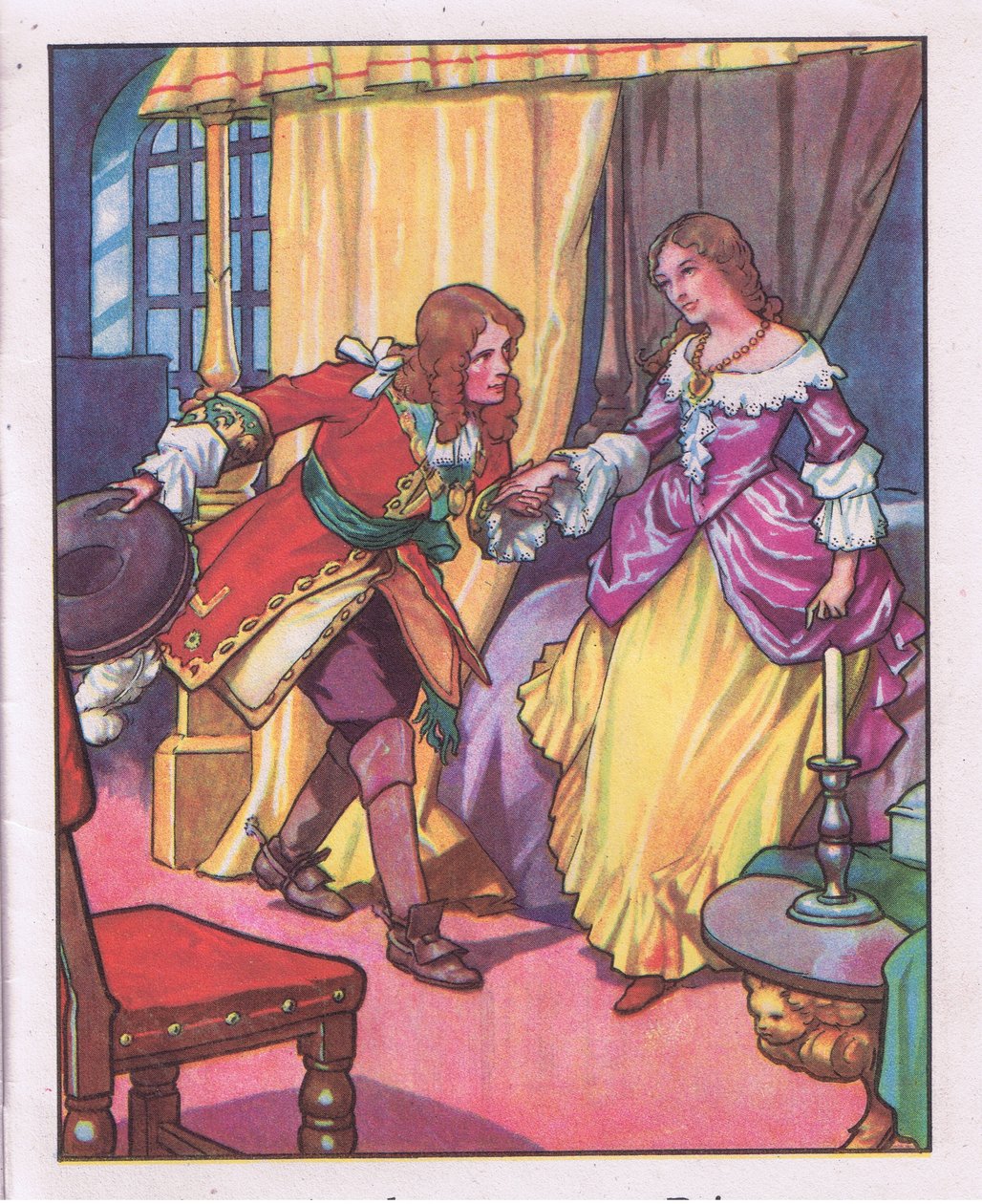 "Minun prinssini", hän mutisi (litografia)... tekijältä Thomas Heath Robinson
