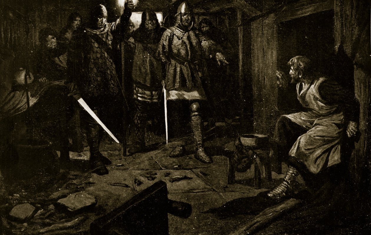 Sir William Wallacen vangitseminen tekijältä Thomas Heath Robinson