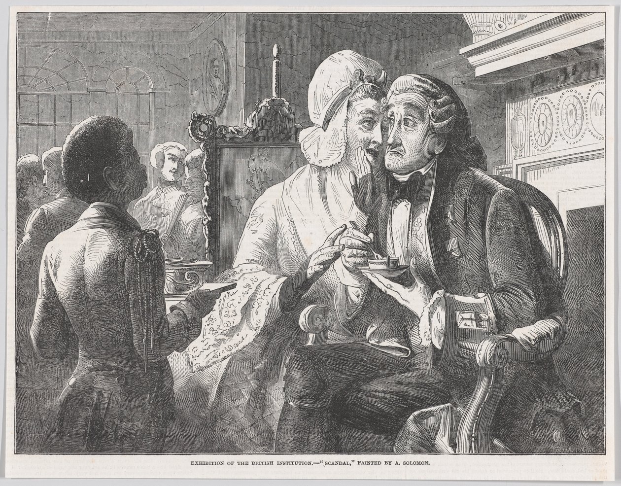 Scandal, Illustrated London News, 15. helmikuuta 1851, 15. helmikuuta 1851. tekijältä Thomas Heaviside