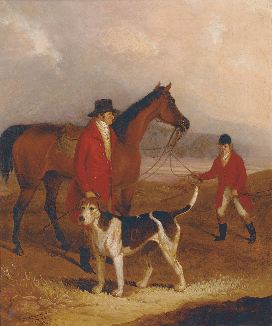 Old Druid, Richard King Sampson, Esq. ja John Presse, 1845 tekijältä Thomas Henwood
