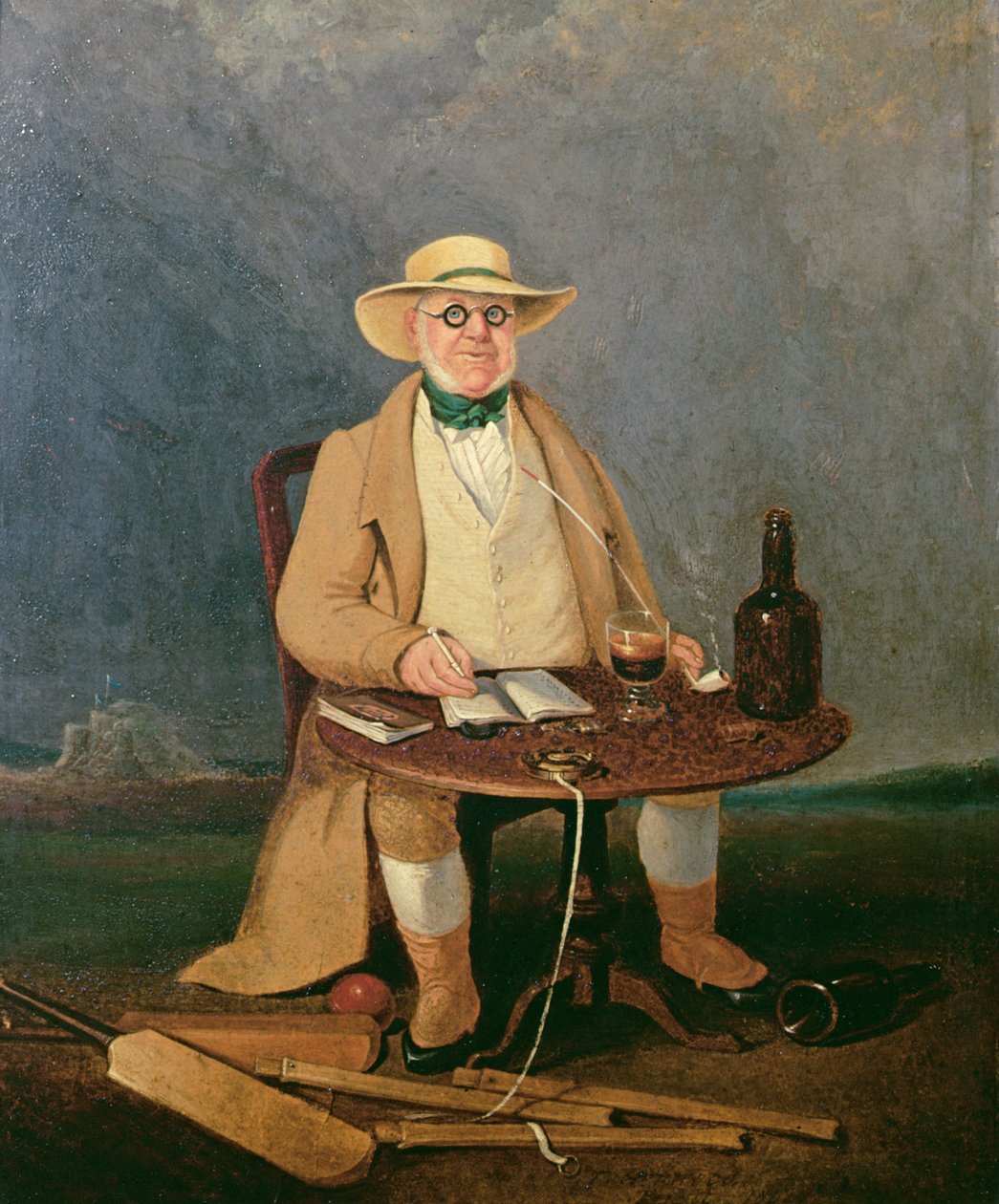 Maalintekijä (Brightonin William Davies) 1842 tekijältä Thomas Henwood