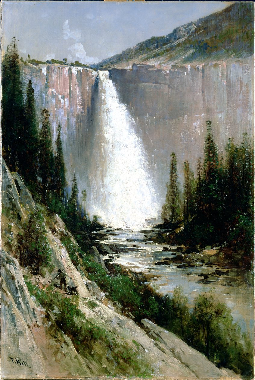 Bridal Veil Falls, Yosemite tekijältä Thomas Hill