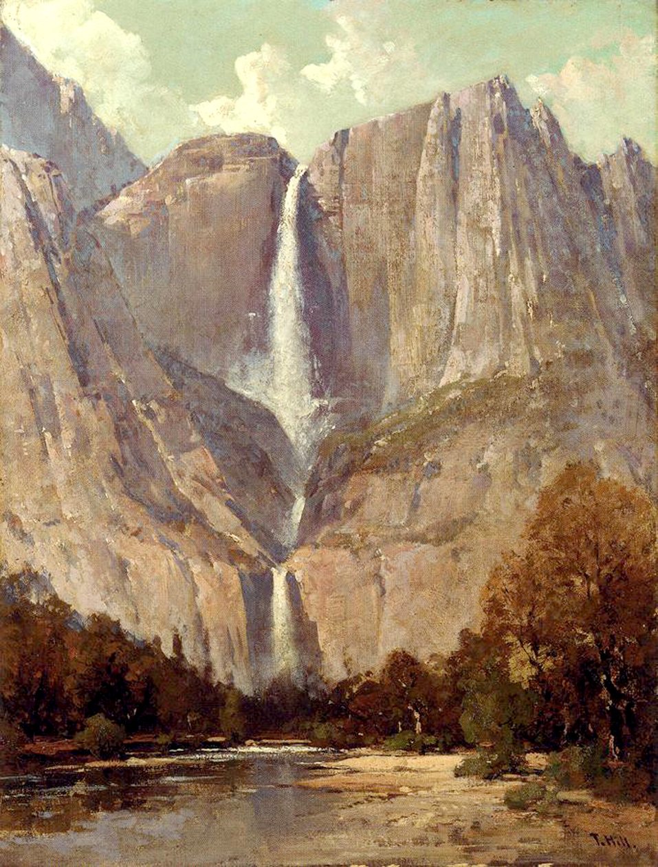 Bridalveil Fall, Yosemite tekijältä Thomas Hill