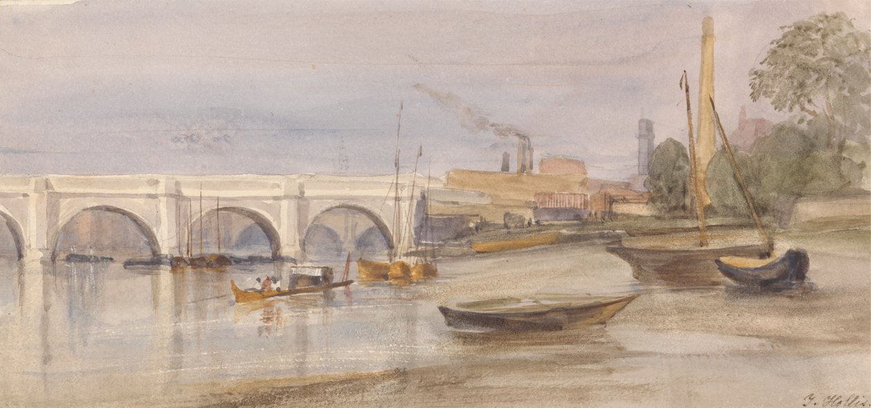Westminster Bridge Lambeth Shoresta tekijältä Thomas Hollis