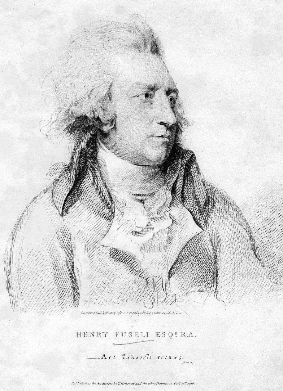 Henry Fuseli, 1700-luku. tekijältä Thomas Holloway