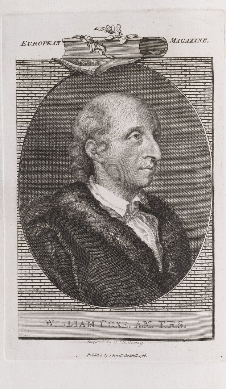 William Coxen muotokuva 1748-1828, 1786. tekijältä Thomas Holloway