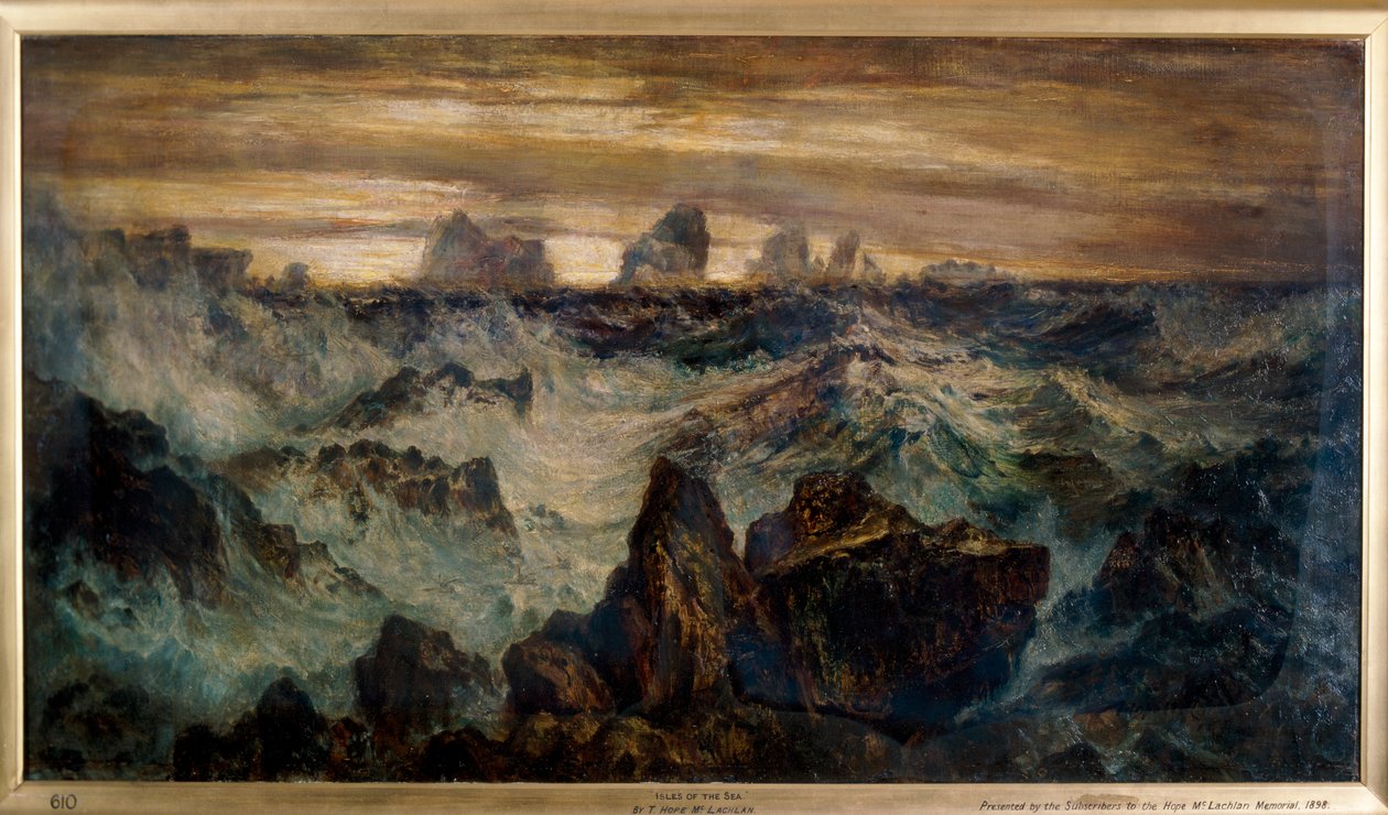 "Meren saaret", 1894 tekijältä Thomas Hope McLachlan