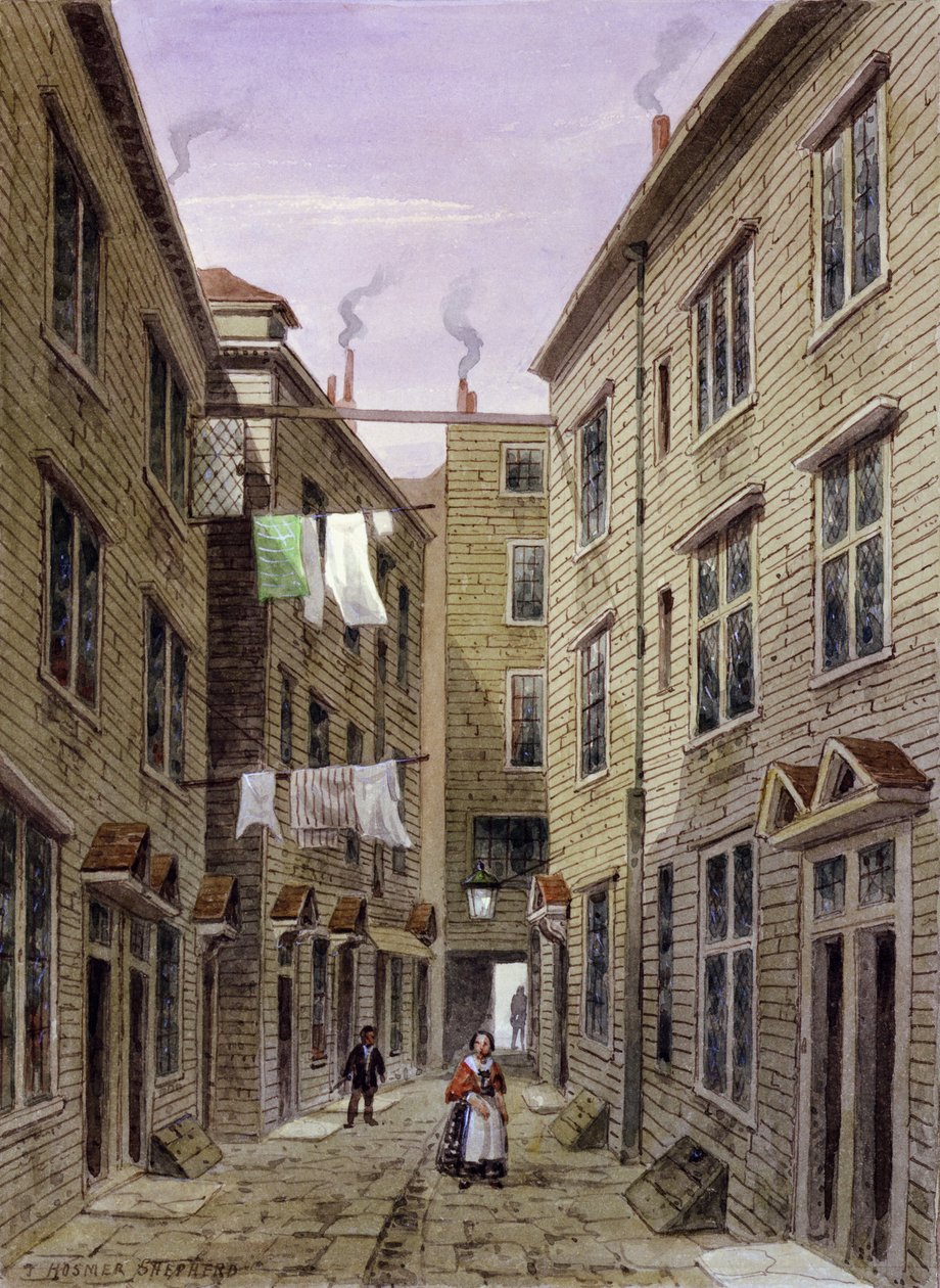 Boars Head Place, entinen Boars Head Inn tekijältä Thomas Hosmer Shepherd