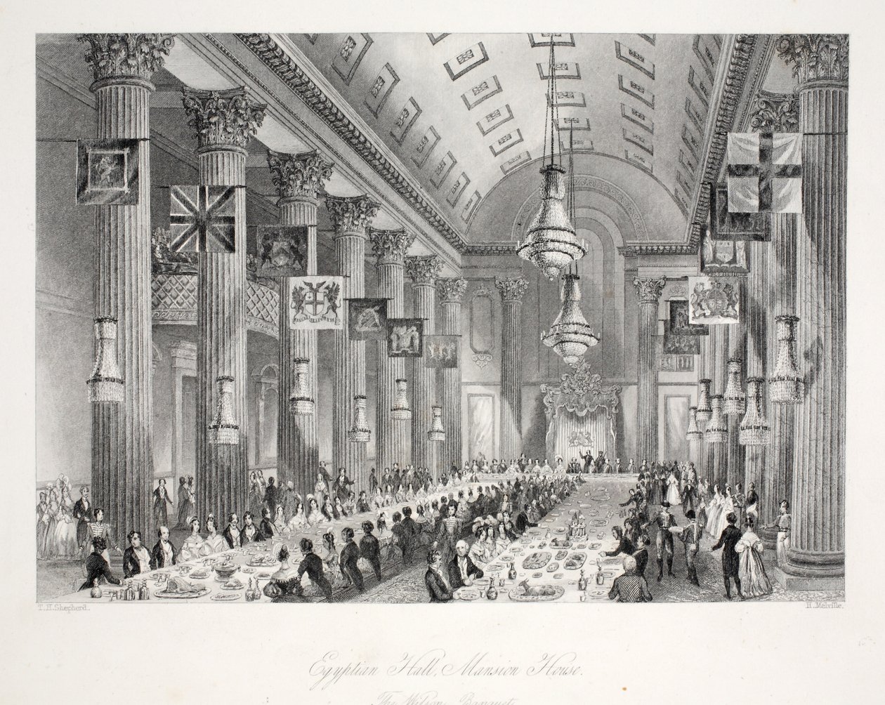 Egyptian Hall, Mansion House, julkaisusta 
