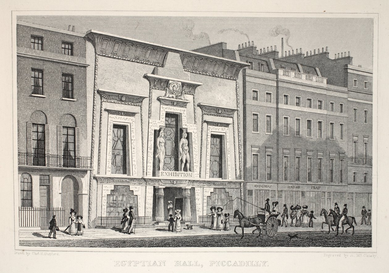 Egyptian Hall, Piccadilly, pubista "London and it