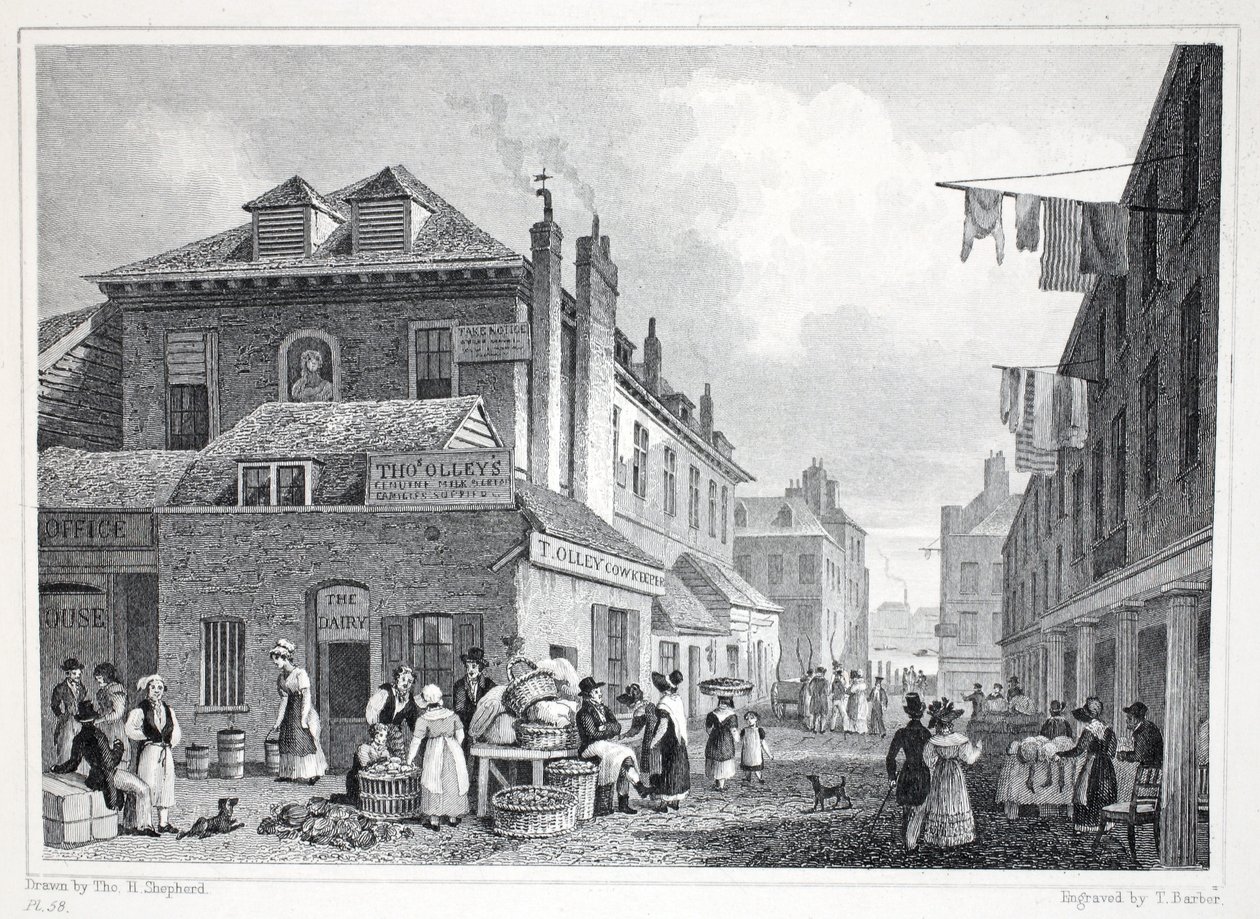Hungerford Market, Strand, "London and it