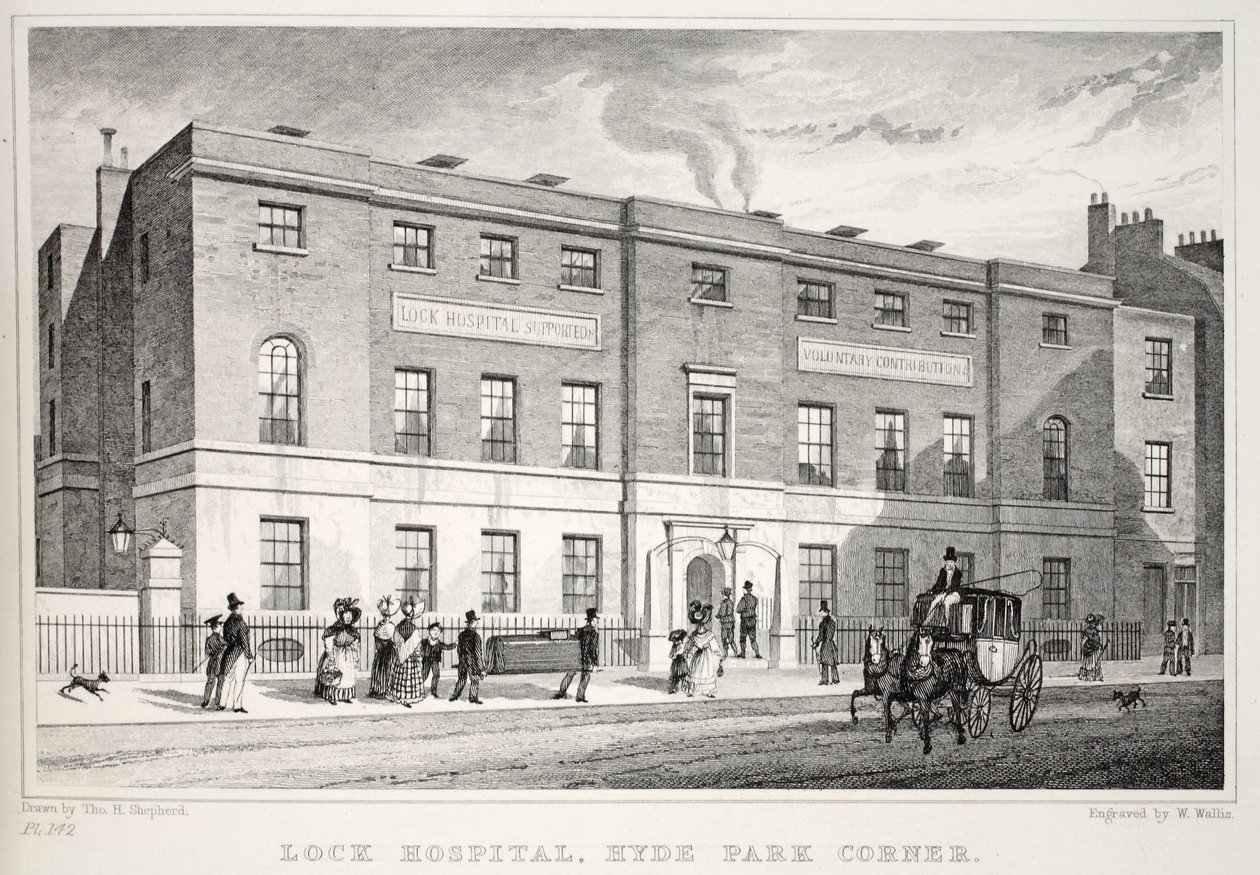 Lock Hospital, Hyde Park Corner, "London and it