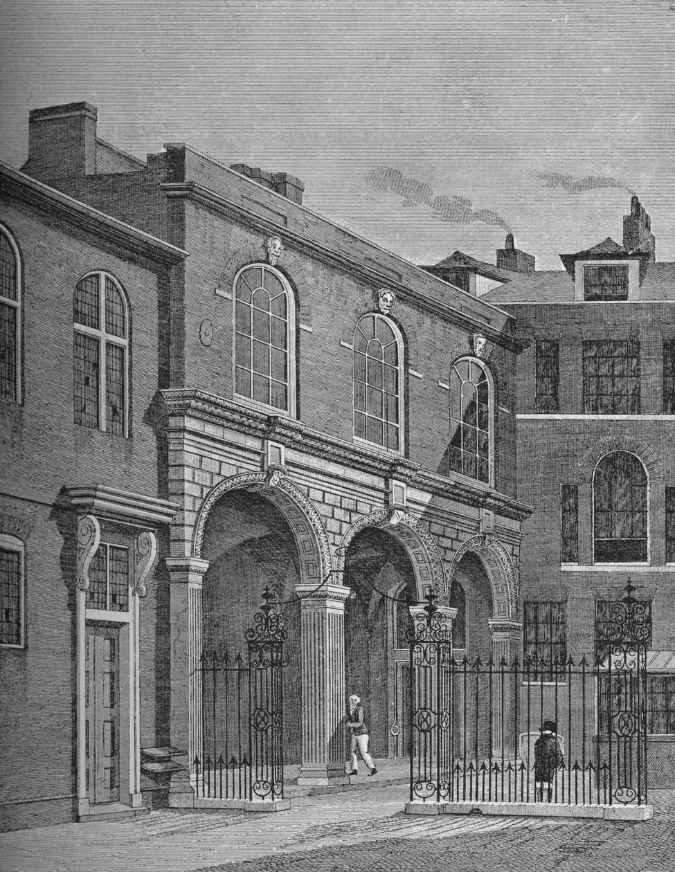 Salters Hall, Lontoon kaupunki, 1822 1911 tekijältä Thomas Hosmer Shepherd