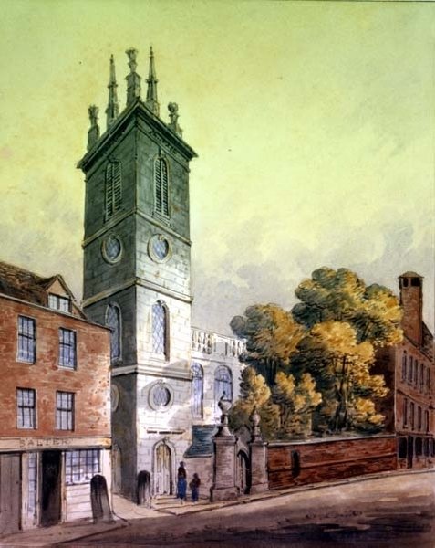 St. Mary Somerset (tulostus) tekijältä Thomas Hosmer Shepherd