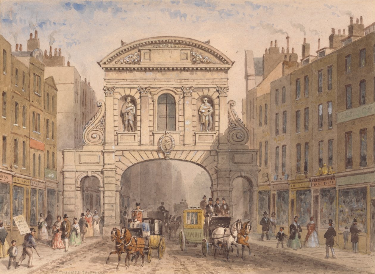 Temple Bar tekijältä Thomas Hosmer Shepherd