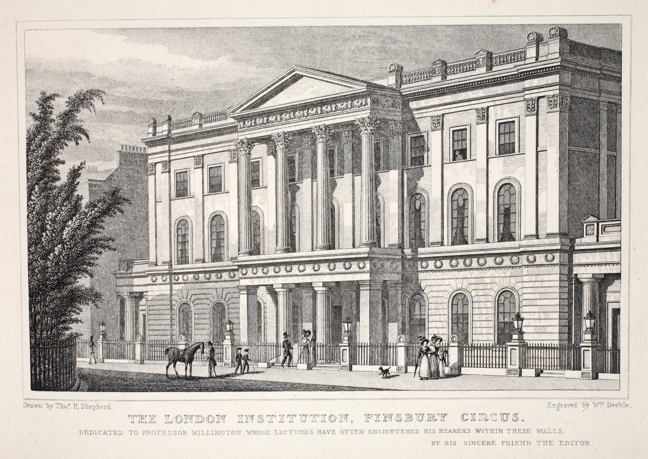 Lontoon instituutti, Finsbury Circus, "London and it