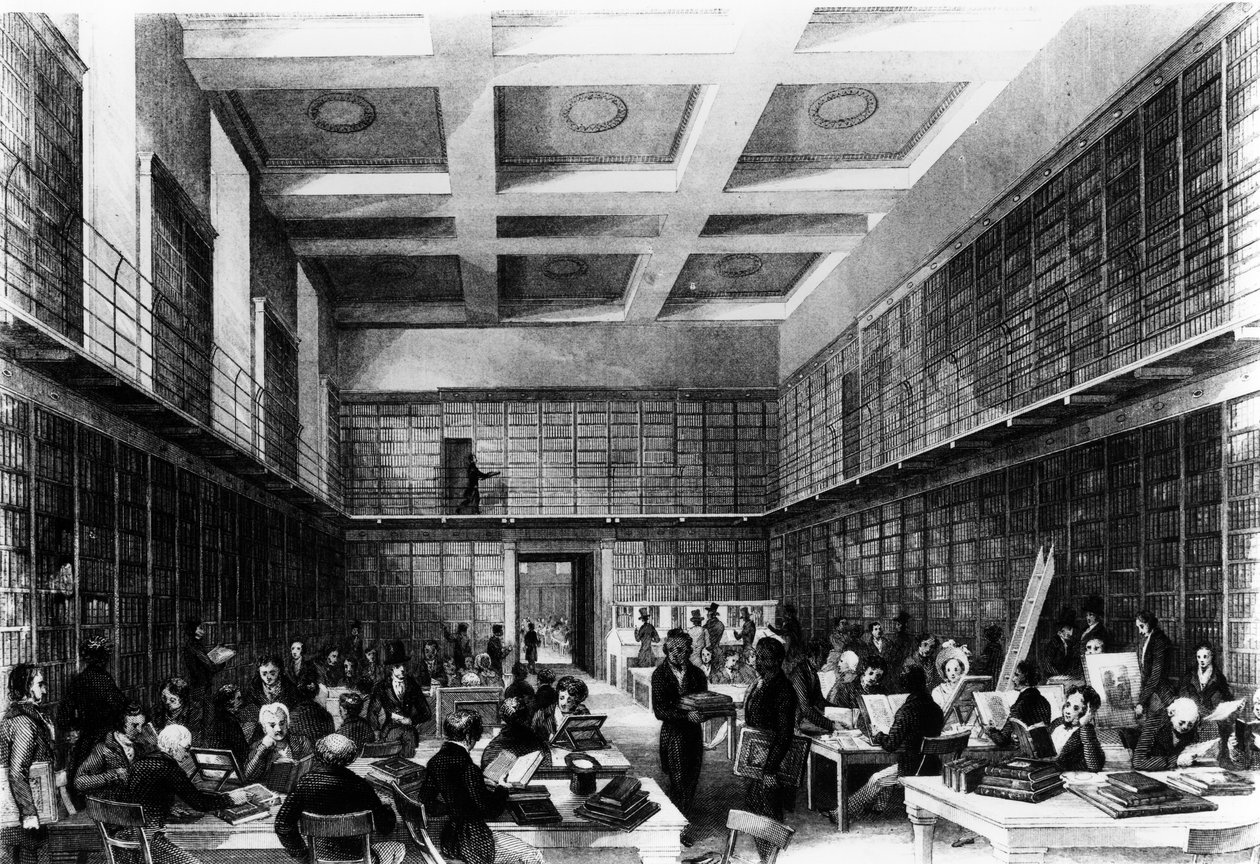 The Sixth Reading Room of the British Museum, julkaistu 