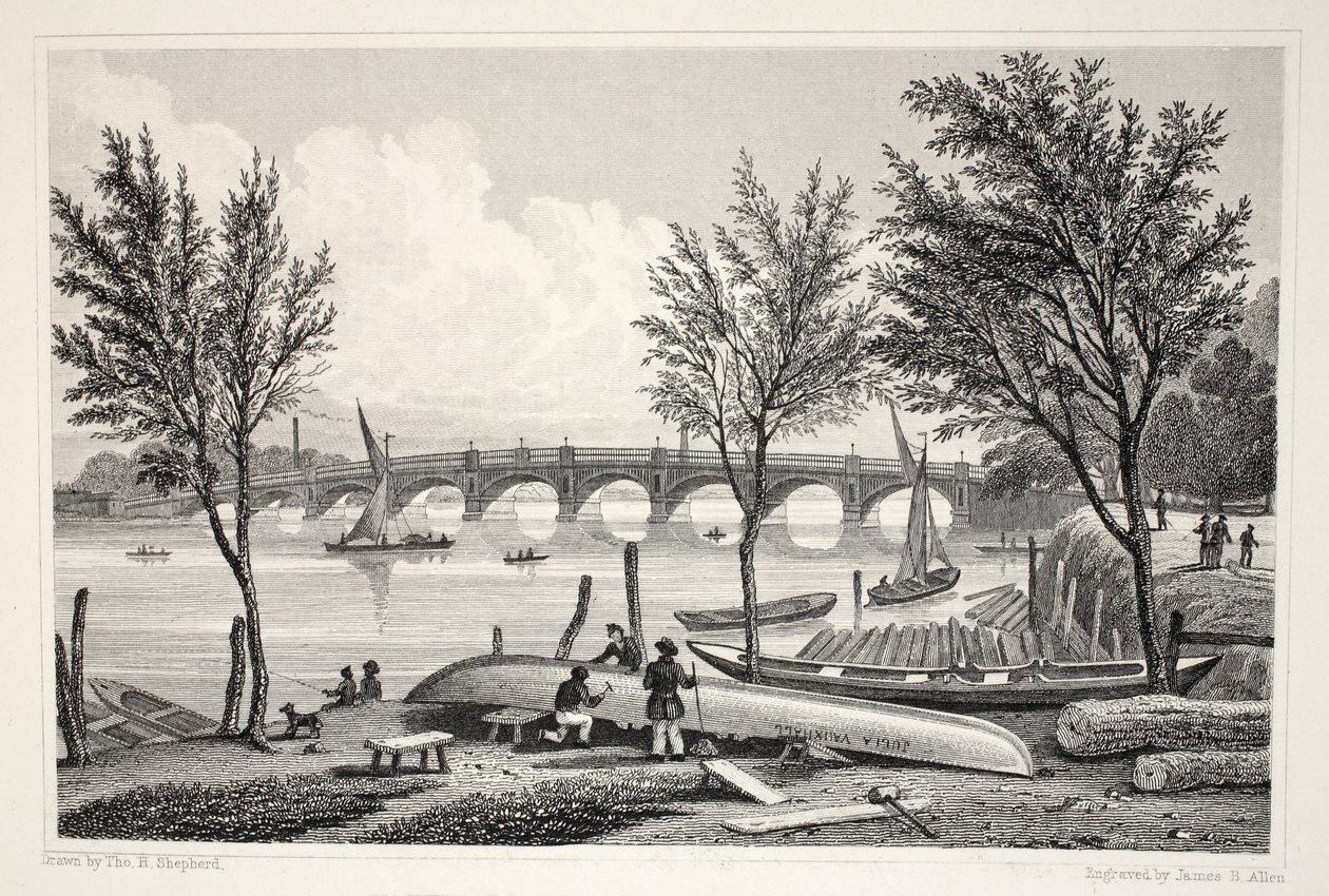 Vauxhall Bridge Millbankista, pubista "London and it