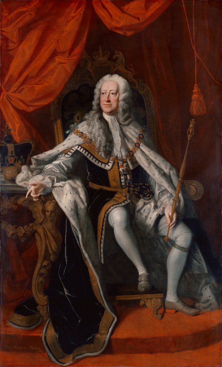 Kuningas Yrjö II tekijältä Thomas Hudson